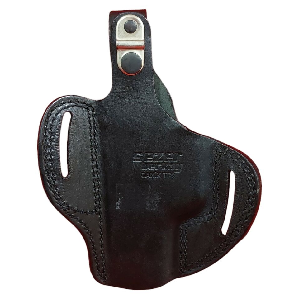 TAM KELEBEK DERİ TABANCA  KILIFI SAR 9 VE BENZERİ