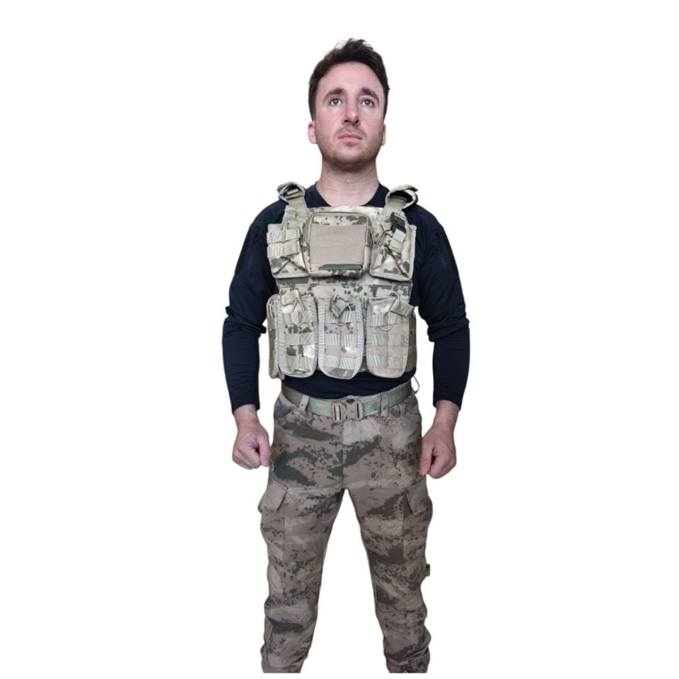 JANDARMA Fırtına Hücum Yeleği – Taktik ve Askeri Kullanım İçin Ayarlanabilir Yelek