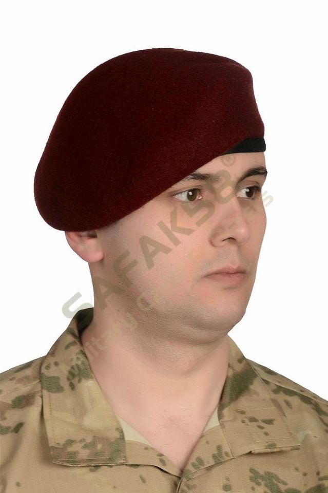 Komando BERE ASAYİŞ BERE TANKÇI BERE BORDO BERE KIRMIZI - 56