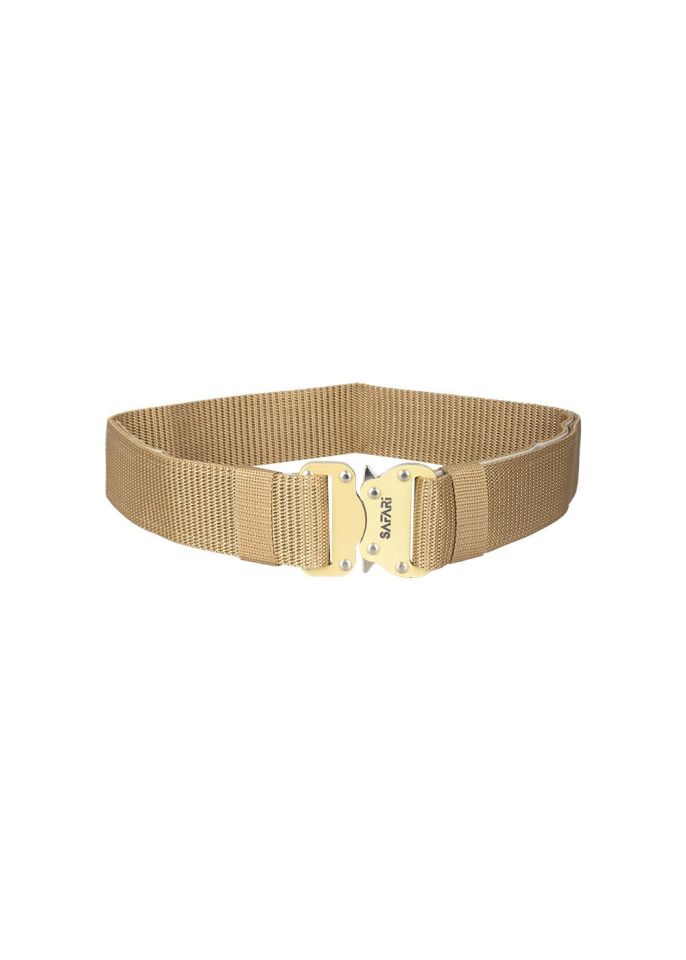 Metal Tokalı Palaska KEMER 5CM - BEJ