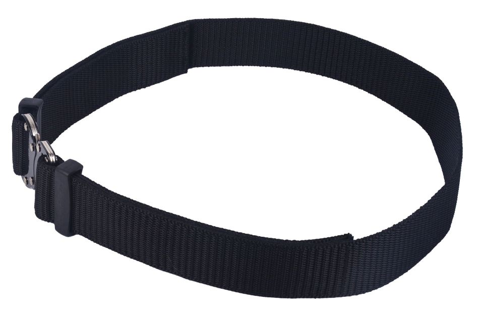 Metal Tokalı Palaska KEMER 4CM - SİYAH