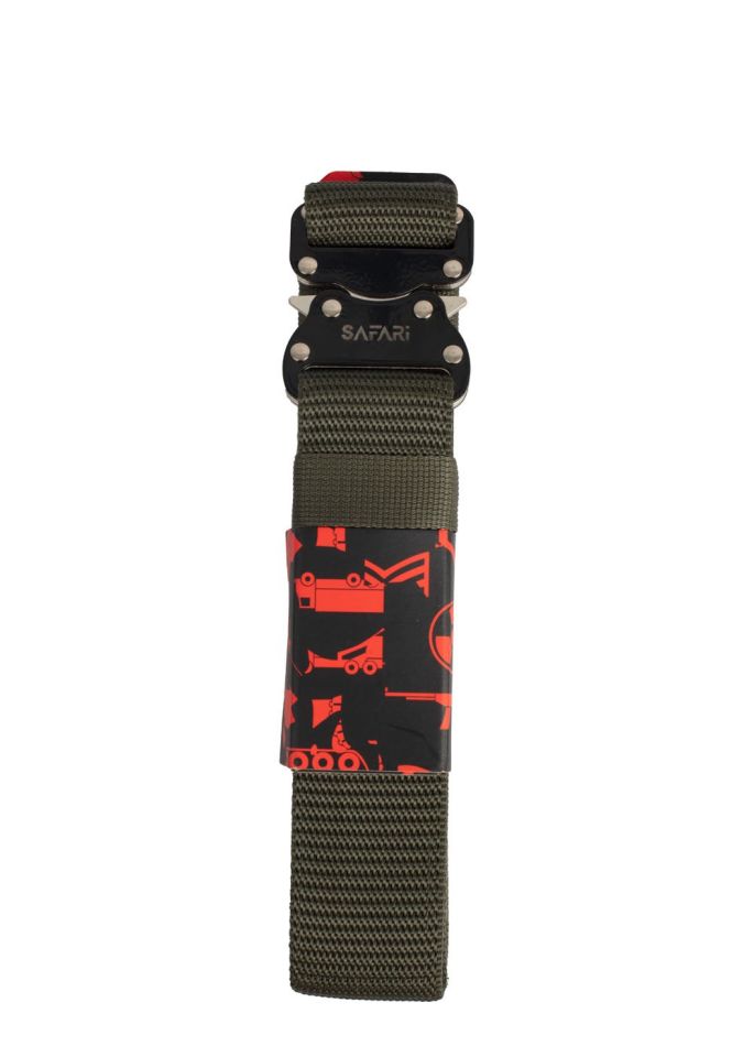 Metal Tokalı Palaska KEMER 5CM - HAKİ