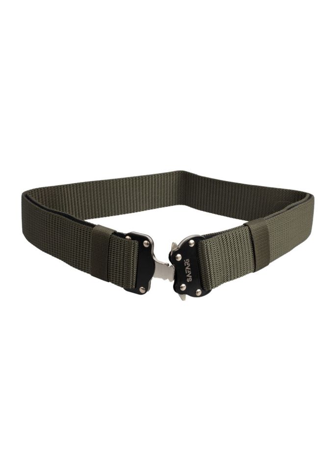 Metal Tokalı Palaska KEMER 5CM - HAKİ