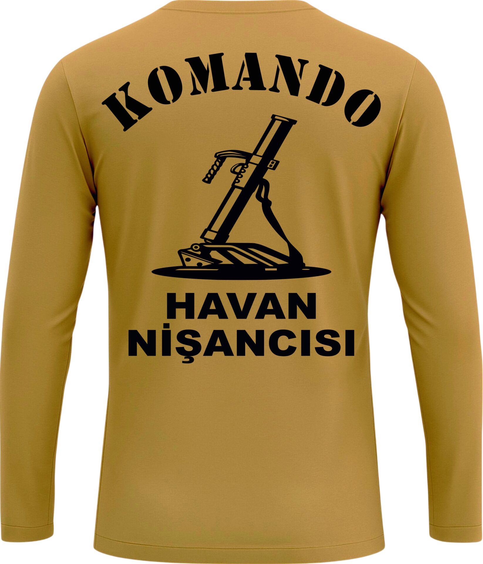 60 MM KOMANDO HAVAN NİŞANCISI UZUN KOLLU BASKILI TİŞÖRT