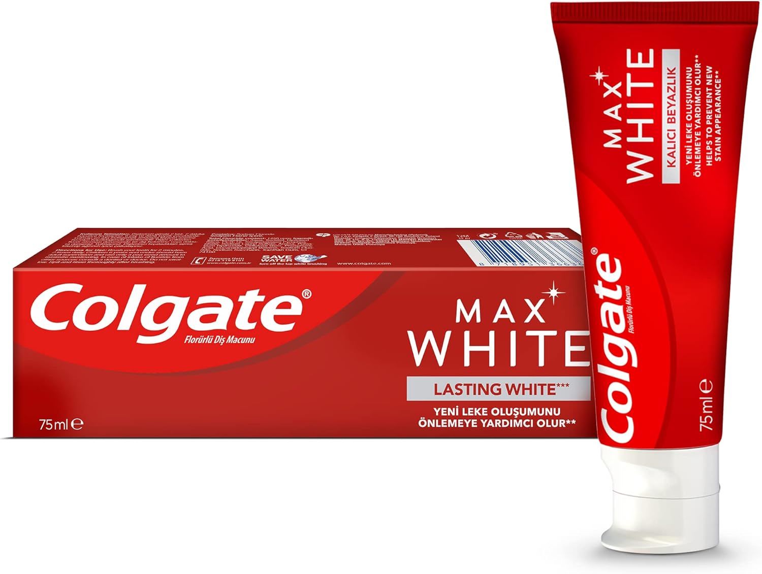 Colgate Max White Optik Beyazlatıcı Diş Macunu 75ml
