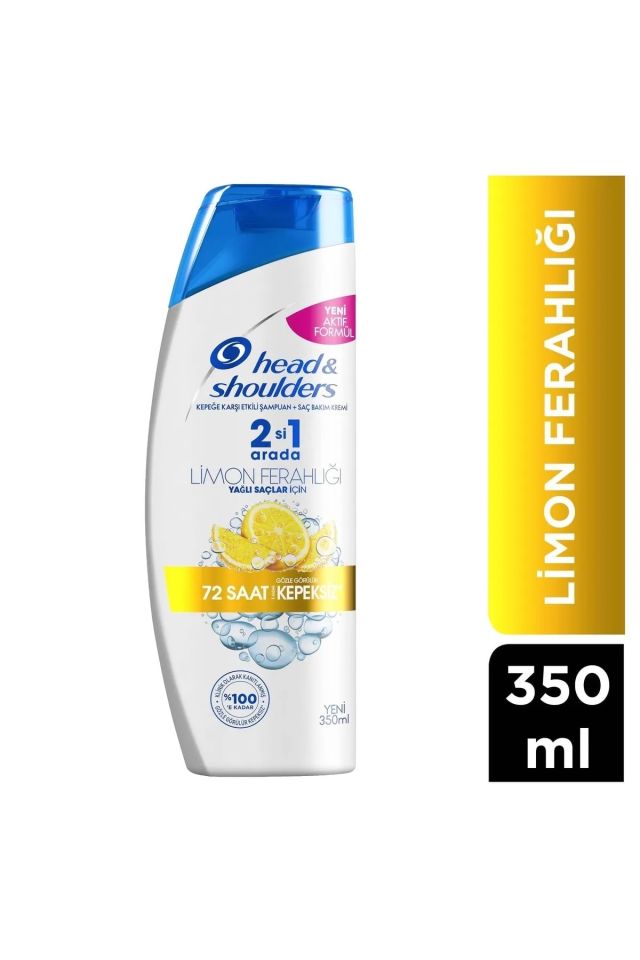 Head & Shoulders Limon Ferahlığı 2'si 1 Arada 350 ml Şampuan