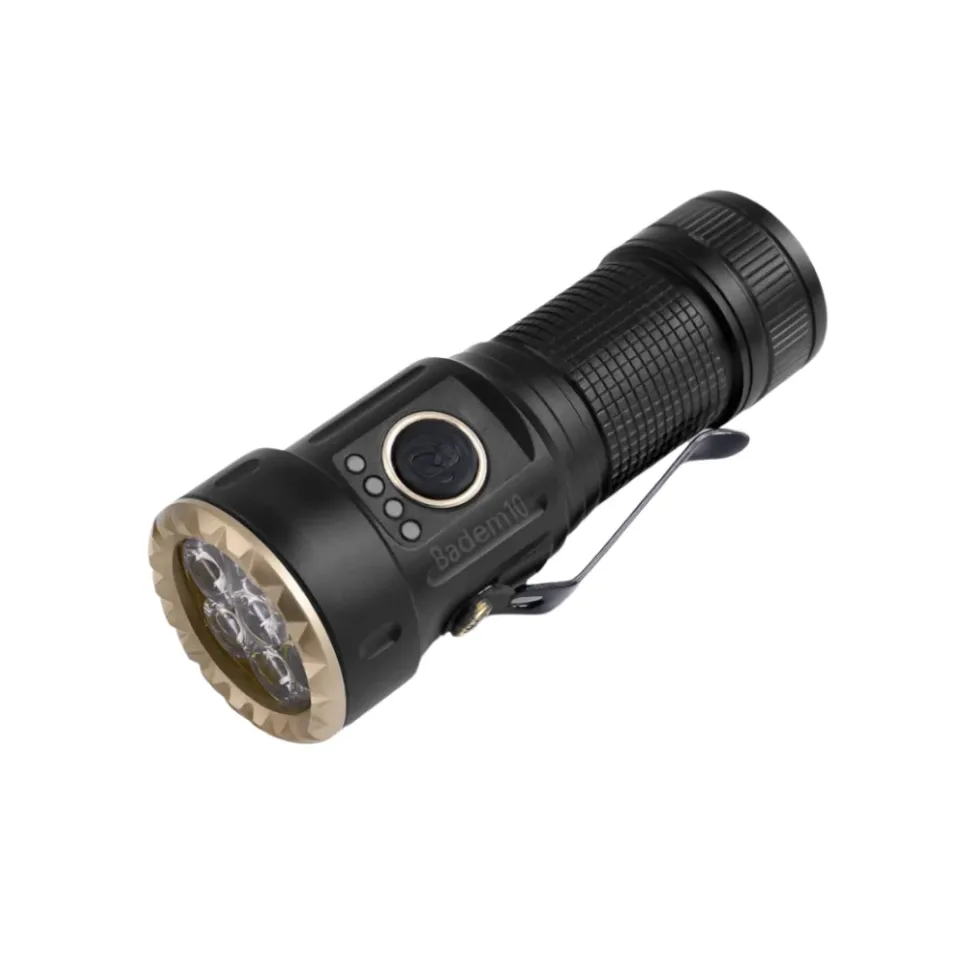 Pratik Şarjlı El Feneri – 800 Lümen, Su Geçirmez, Uzun Ömürlü