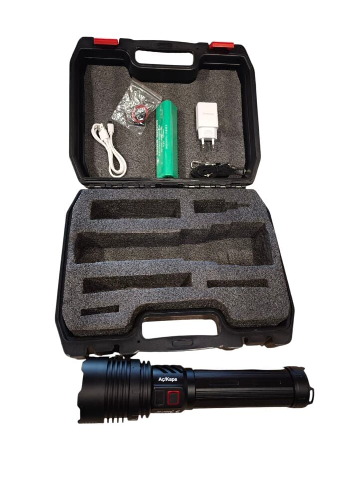 Gold Silver GS-14600 Profesyonel Şarjlı El Feneri