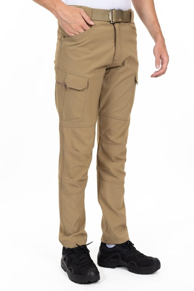AKN 512 Taktik/Outdoor Bej Pantolon KAMP PANTOLON KORUMA PANTOLON DIŞ MEKAN PANTOLON KORUMA PANTOLON