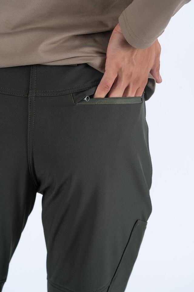 Combat Tactical Outdoor Taktik Softshell Kışlık Rüzgar Geçirmez Pantolon - 544 HAKİ - L