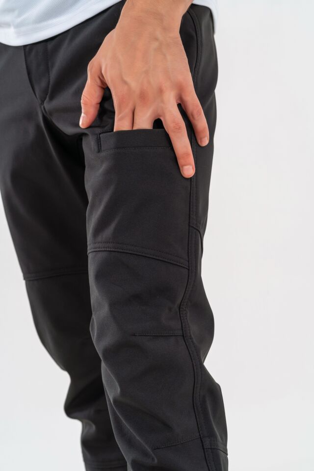 Combat Tactical Outdoor Taktik Softshell Kışlık Rüzgar Geçirmez Pantolon - 544 SİYAH - XL