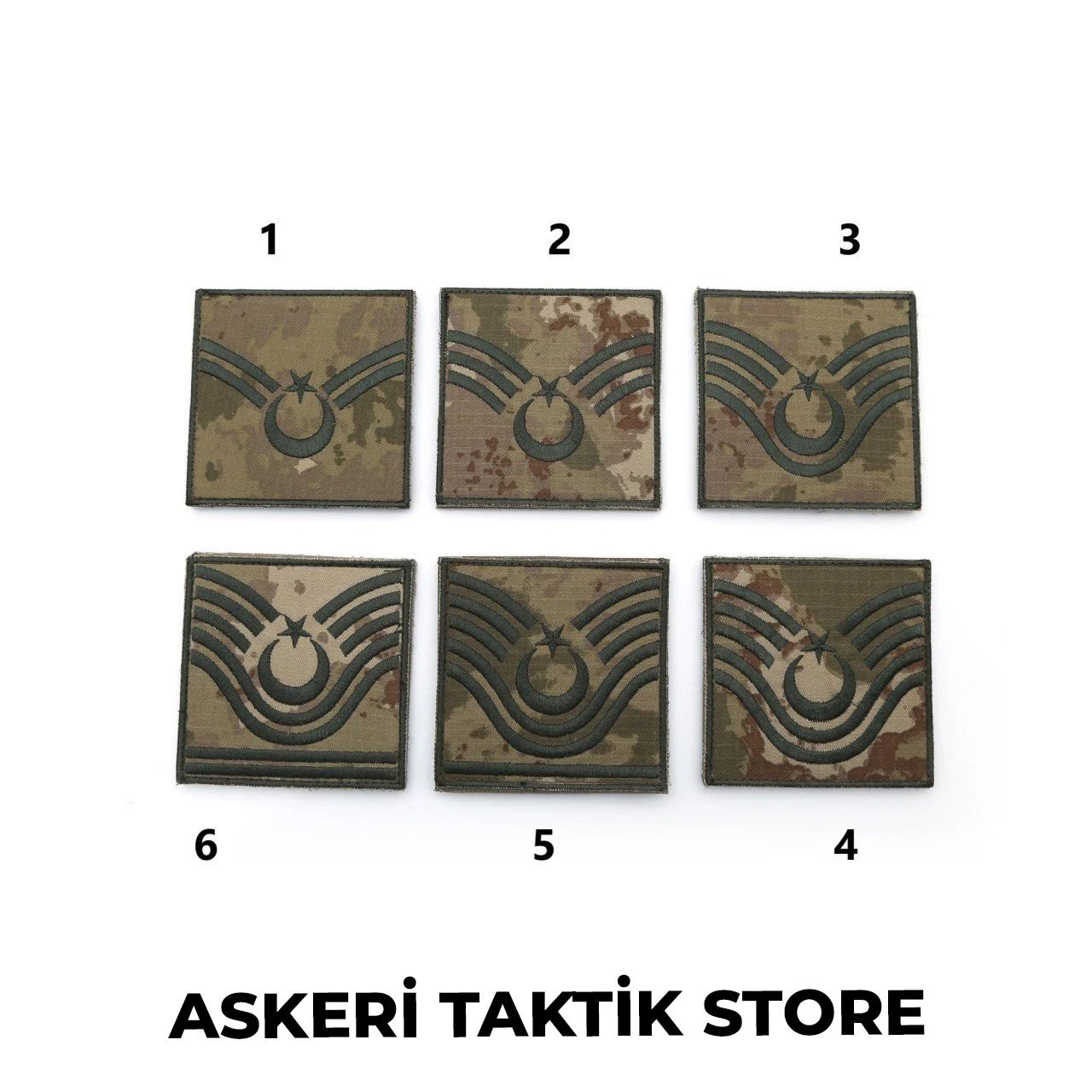 Kara Kuvvetleri Yeni TSK Kamuflaj Astsubay Rütbeleri CIRTLI