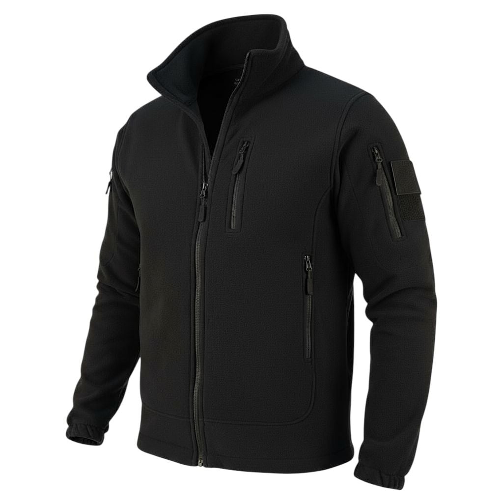 ATS Tactical Polar Mont – 5 Cepli, Termal Koruma, Dayanıklı Askeri Taktik Polar SİYAH - XL