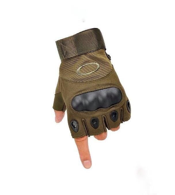 Askeri Tactical Kesik Destekli Pilot Eldiven HAKİ