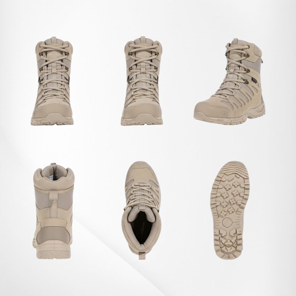 Pentagon Scorpion V2 Suede 8'' Tactical Taktik Askeri Erkek Bot Coyote 45 - BEJ